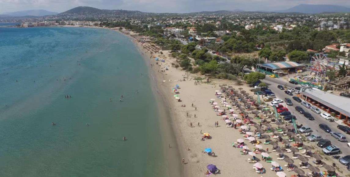Artemis Bay Apartments Near Sea And Airport Bagian luar foto
